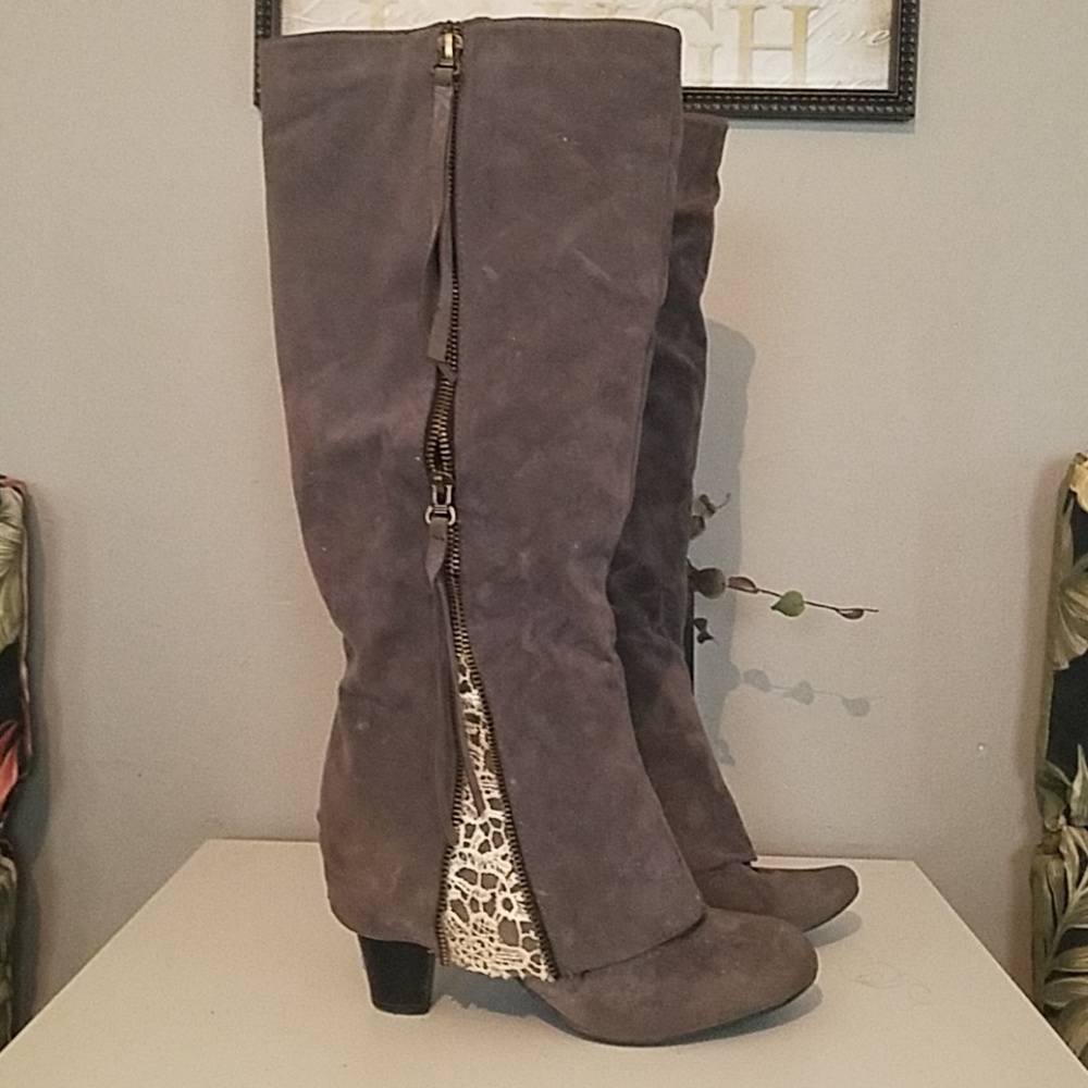 Knee high boots